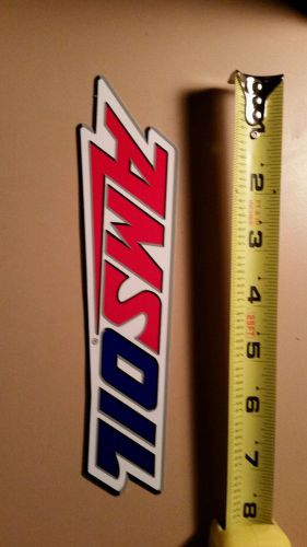 Amsoil logo decal sticker- 7-1/2&#034; x 2&#034;