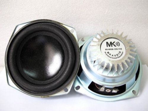 2pcs 5 inch 15w-35w 6ohms high magnetic subwoofer neodymium horn for m&amp;k sound