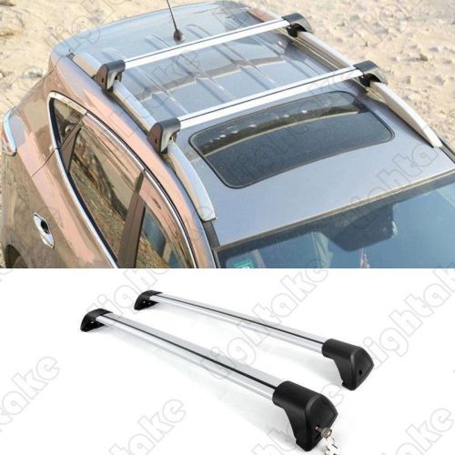 Benz glk280 glk320 glk350 glk430 2010-2015 lockable roof bars rack aluminium