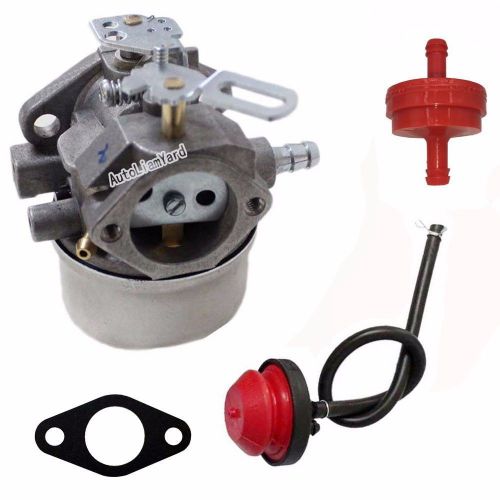 Carburetor for tecumseh models hmsk100-159295w hmsk100-159297w hmsk100-159302w