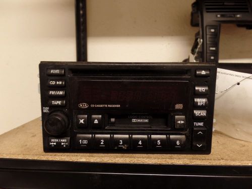 03 04 05 kia sedona audio stereo radio am fm player unit a14025a