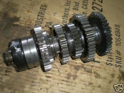 1973 honda xl250 transmission main shaft