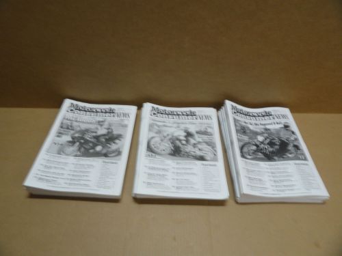 Motocycle consumer news 36 issues 2005 (12) 2006 (12) 2007 (12) low $$