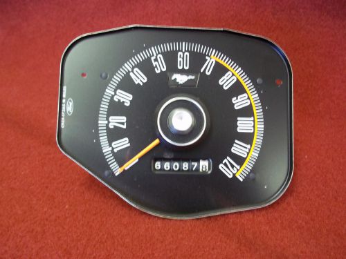 1969 1970 mustang speedometer dash cluster gauge 69-70 fastback convertible