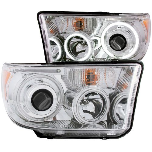 Anzo usa 111173 projector headlight set; w/halo fits 07-15 sequoia tundra