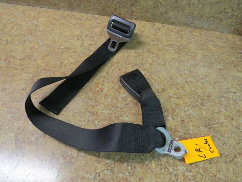 Bmw e46 00-06 m3 323ci 325ci 328ci rear left seat belt receiver buckle black