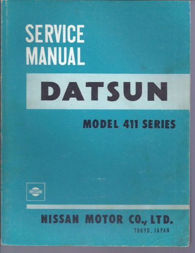 Datsun nissan model 411 series  service manual