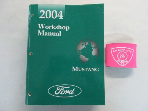 2004 ford mustang service shop repair manual