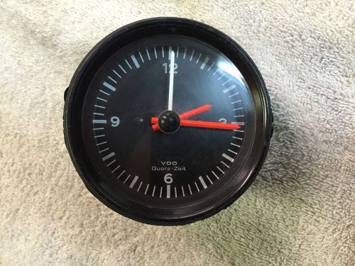 Porsche 911 930 clock gauge vdo 76-89 factory carrera sc quartz