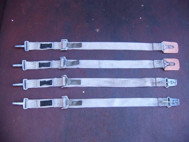 Vintage hot rod street military aircraft air craft bomber seat belt scta gasser 