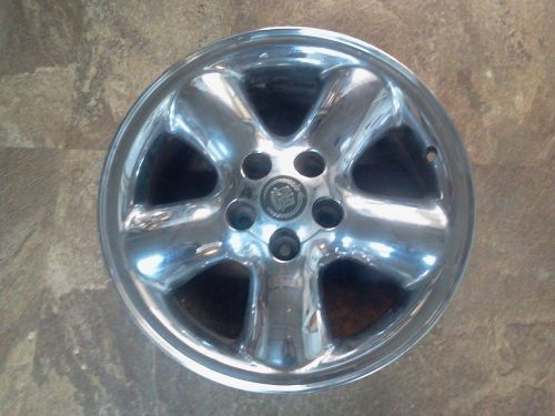 16&#034; oem rim - cadillac catera  / 1997  1998  1999  2000  2001  / chrome