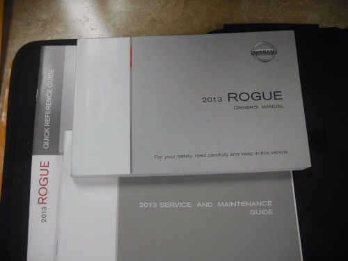 2013 nissan rogue   manual &amp; case