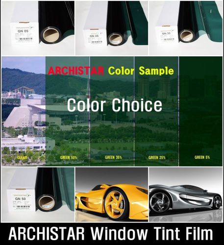 Size:30&#034;x10&#039;/green solar film/tint/window/safety/glass/nomal/privacy/roll/choice