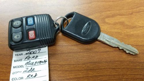 Ford mustang key fob