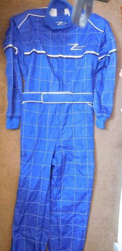 Z racing suit blue with white size 64 (xxl)