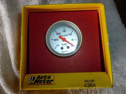 Autometer ultralite vacuum gauge 4384