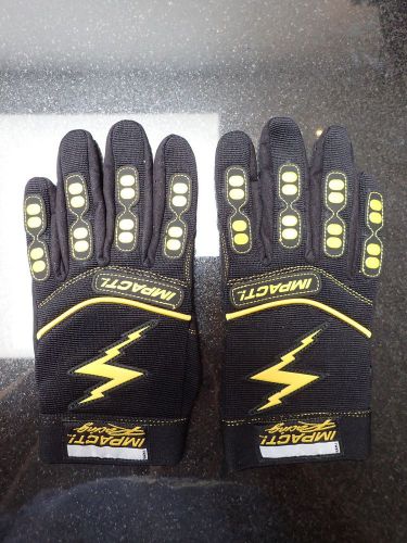 New impact c2 crew gloves small black 35100310