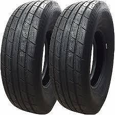 (2) tredit tire 20.5 x 8 - 10&#034; (205/65 x 10) c trailer tire - 1105 lbs. #905