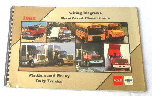 1988 gmc medium and heavy duty truck wiring diagrams