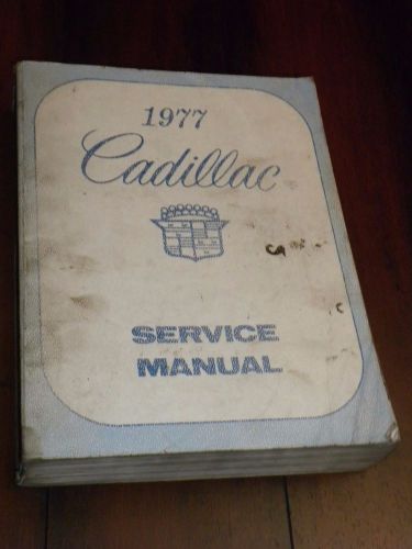 1977 cadillac original service repair manual fleeteood eldorado calais coupe++