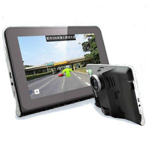 Intelligent gps navigation e20 car dvr 7 inch 170 degree wide angle 1080p