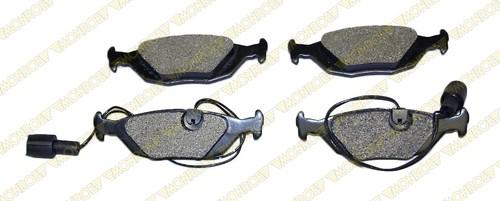 Monroe dx809a brake pad or shoe, rear-monroe dynamics brake pad