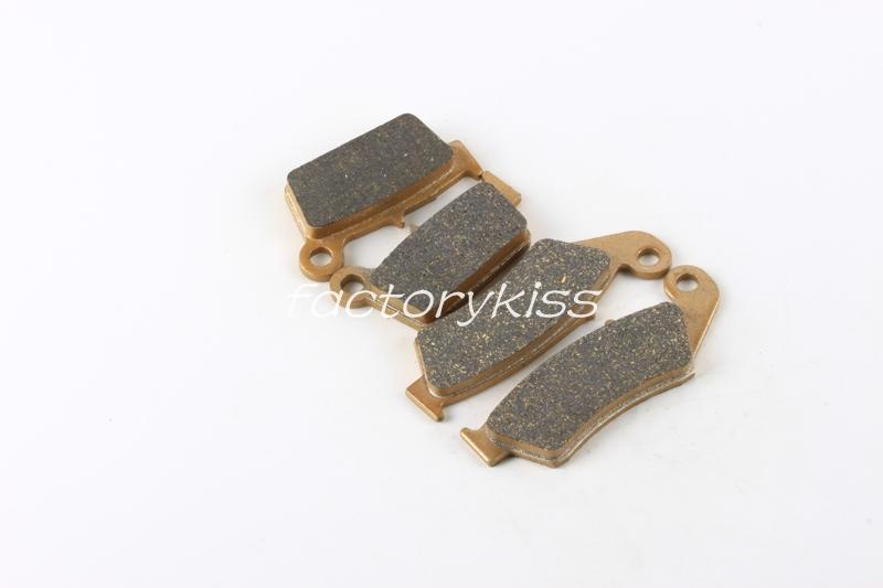 4pcs front rear brake pads yamaha yz 125 yz 250 98-02