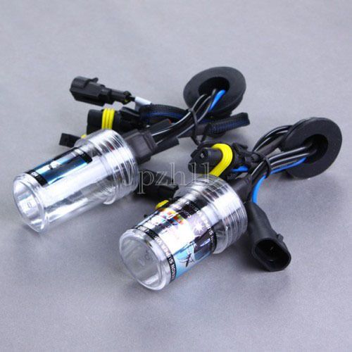 1 pair car hid xenon headlight lamp light 9006 10k 10000k 55w bulbs replacement