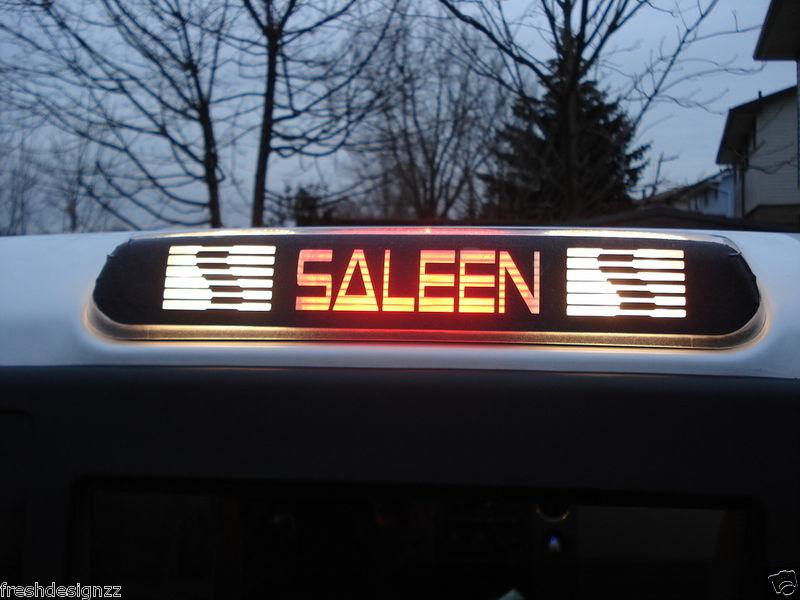 Ford f150 saleen s331 3rd brake light decal overlay