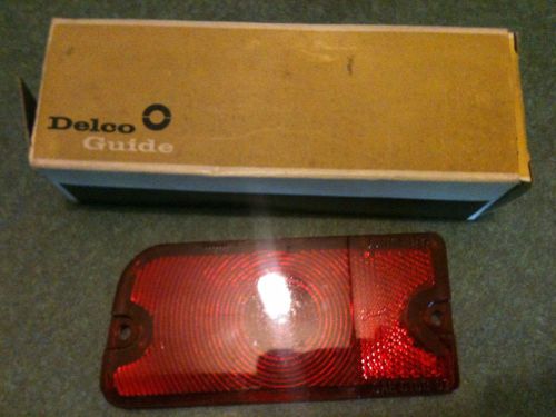 Nos 67 bel air impala caprice station wagon tail light lens lh gm 5958895