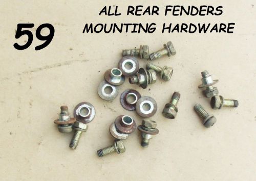 Rear fender mounting hardware 1980-83 200 185 84-86 200s atc honda 3 wheeler atv