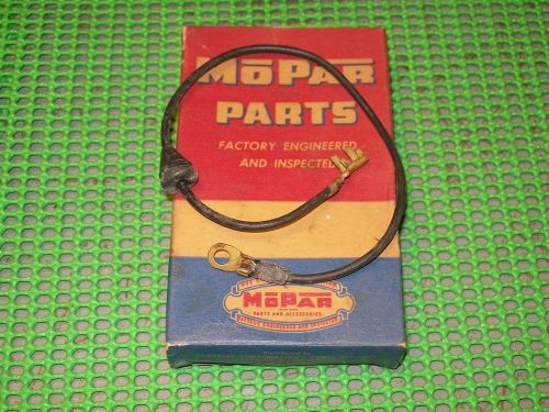 1957 58 59 plymouth dodge desoto chrysler v8 nos mopar distibutor lead wire