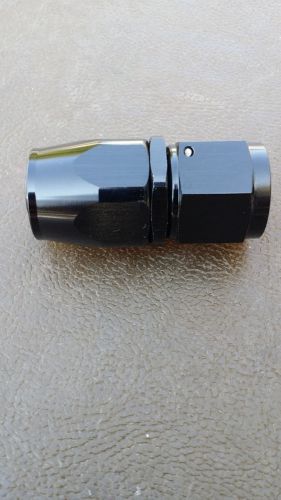 12an straight swivel hose end fitting stainless  nylon braided