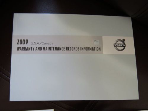 2009 volvo v70/xc70 drivers manual