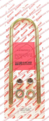 Leaf spring axle u-bolt kit rancho rs17485