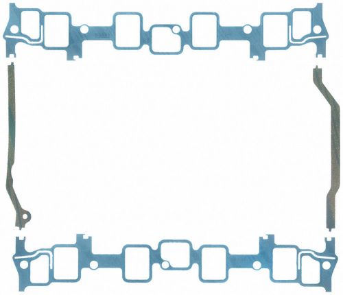 Engine intake manifold gasket set fel-pro ms 90091 fits 75-77 ford f-500 5.4l-v8