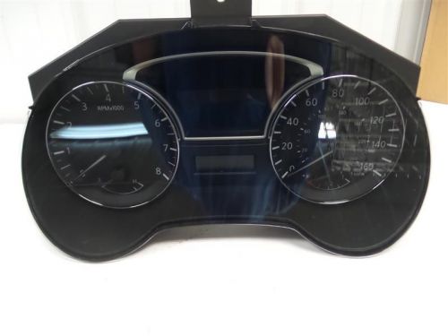 Speedometer cluster 3.5l 6 cyl mph automatic cvt from 4/13 fits altima 386663