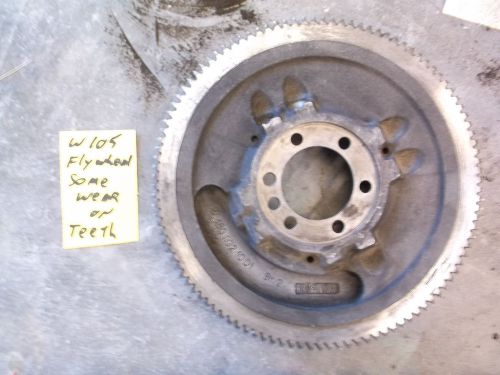 Mercedes benz ponton flywheel &amp; ring gear schwungrad mit zahnkranz w180 w105