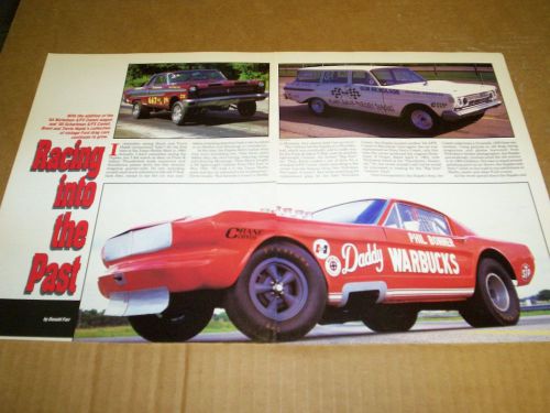 1964 1965 1966 a/fx mustang galaxie comet magazine article