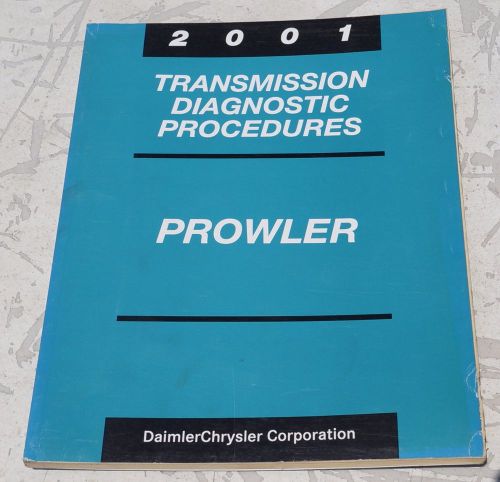 2001 plymouth prowler transmission diagnostic procedures service manual