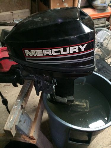 1995 mercury 9.9 hp outboard runs perfect tiller steer