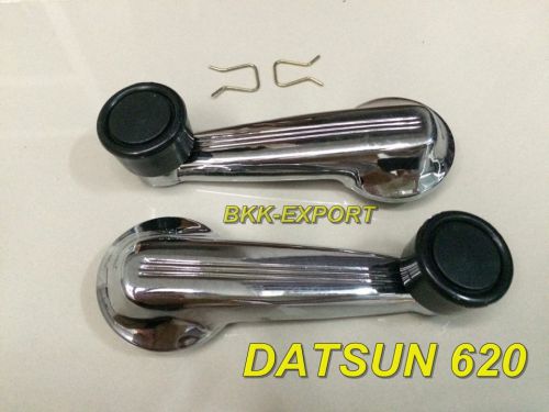 Pair handle door window crank door fitfor datsun 620 1500 pick up truck