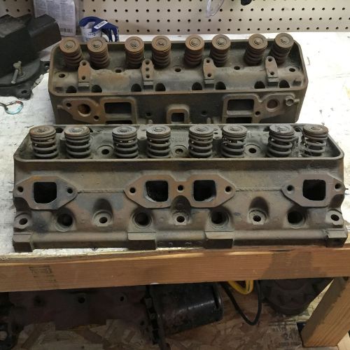 1956 ford thunderbird original y block  cylinder heads ecz-g