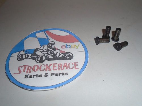 Vintage racing go kart burco oil clutch pins cart part x4
