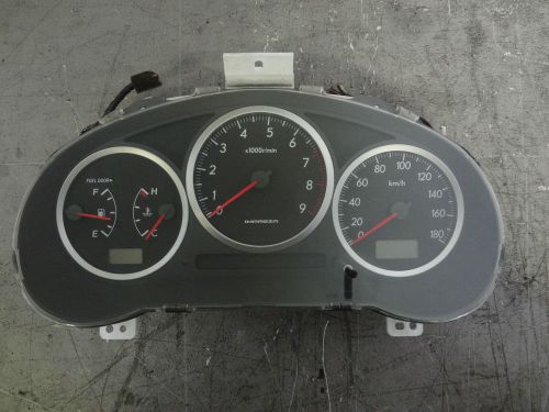 Jdm subaru impreza wrx ej20 turbo oem gauge cluster speedometer 02-03 gdb gg m/t