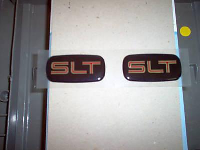 Gmc truck slt emblems