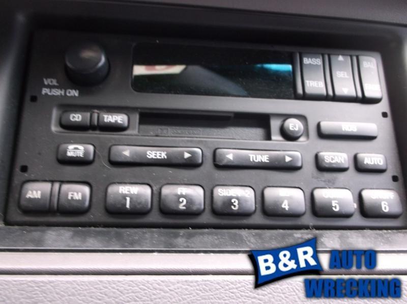 Radio/stereo for 01 02 03 04 ford f150 ~ am-fm cass id yw7f-19b132-aa