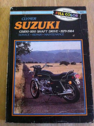 Clymer suzuki gs 850-1100 manual