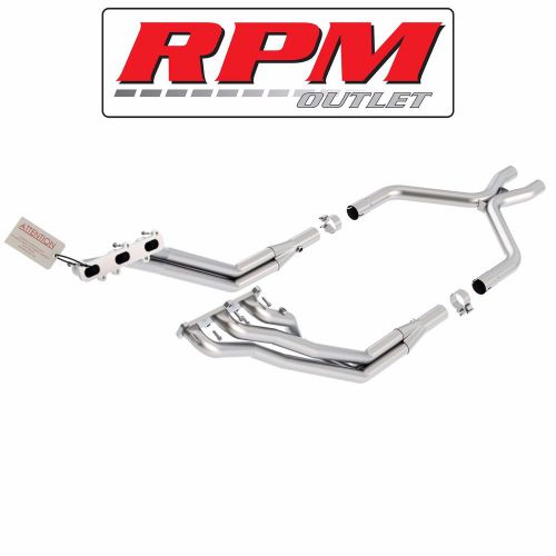 Borla long tube headers w/ x-pipe 17272 for your 2011-2014 ford mustang 3.7l v6