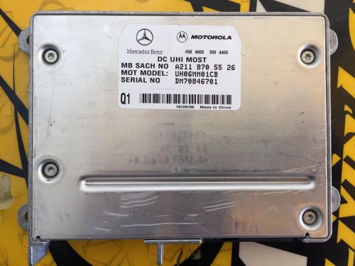 Mercedes bluetooth motorola unit control a2118705526